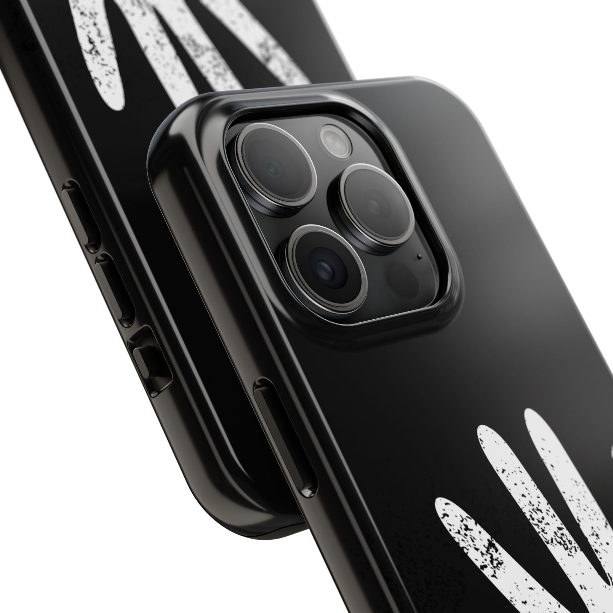 Phone Case — “Don’t Touch Me” Black Protective Tough Case
