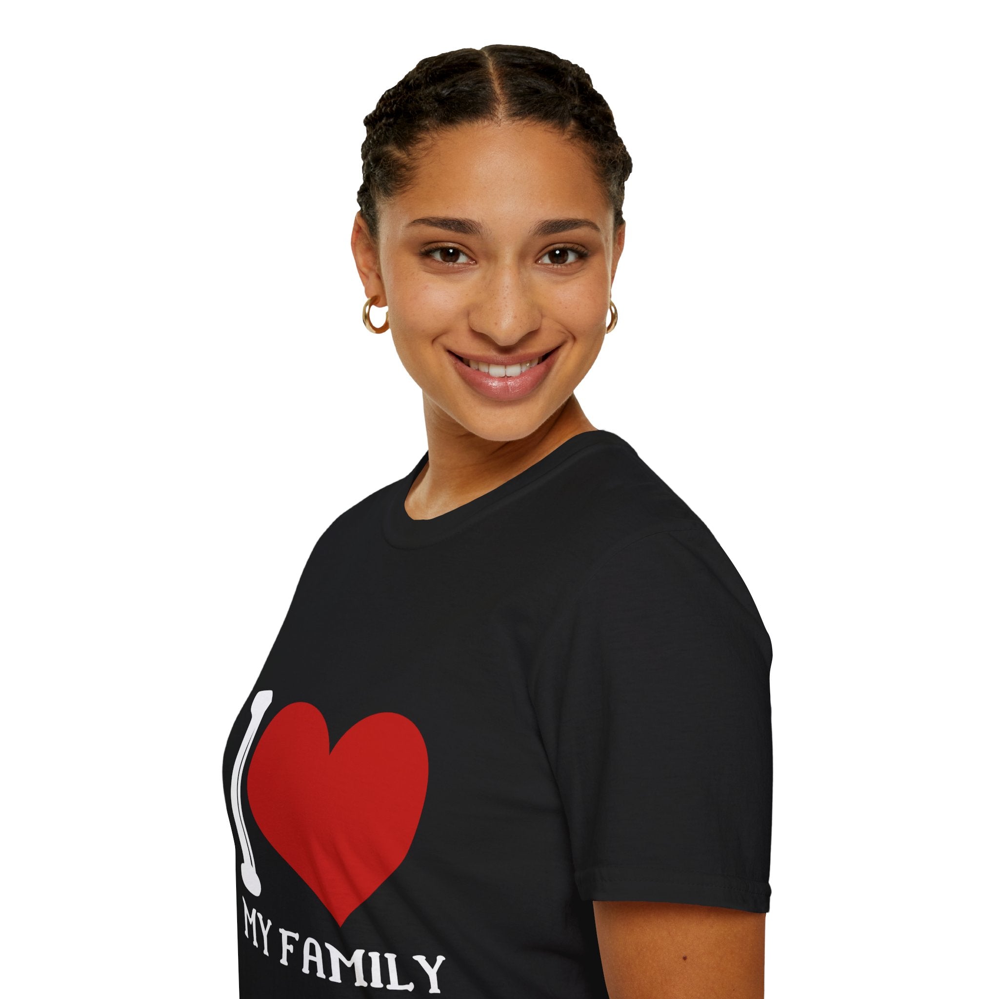 I  My Family T-Shirt — Family Love Tee for Parents & Kids