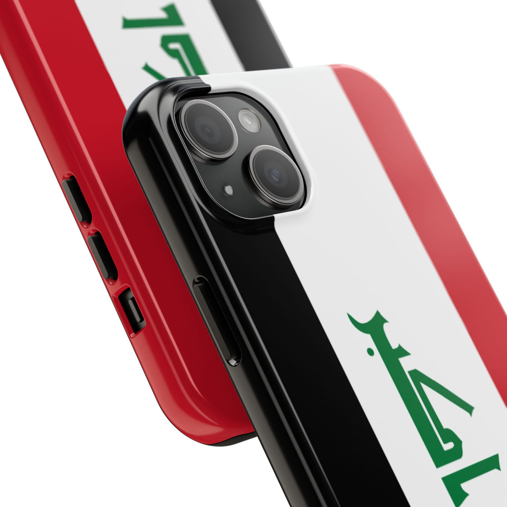 Iraq Flag Tough Phone Case — Durable Patriotic iPhone/Android Cover