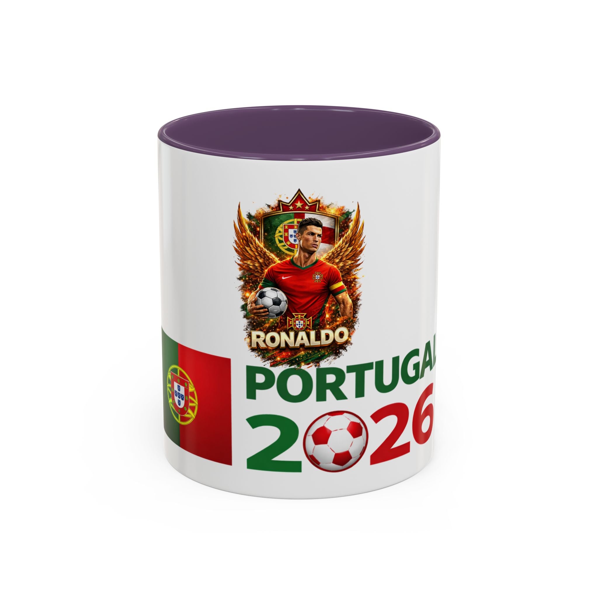 Portugal 2026 Coffee Mug — Soccer Fan Accent Mug (11/15oz)