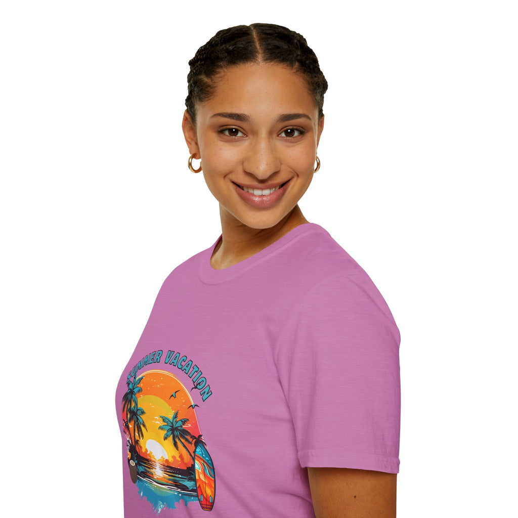 Summer Vacation Graphic T-Shirt