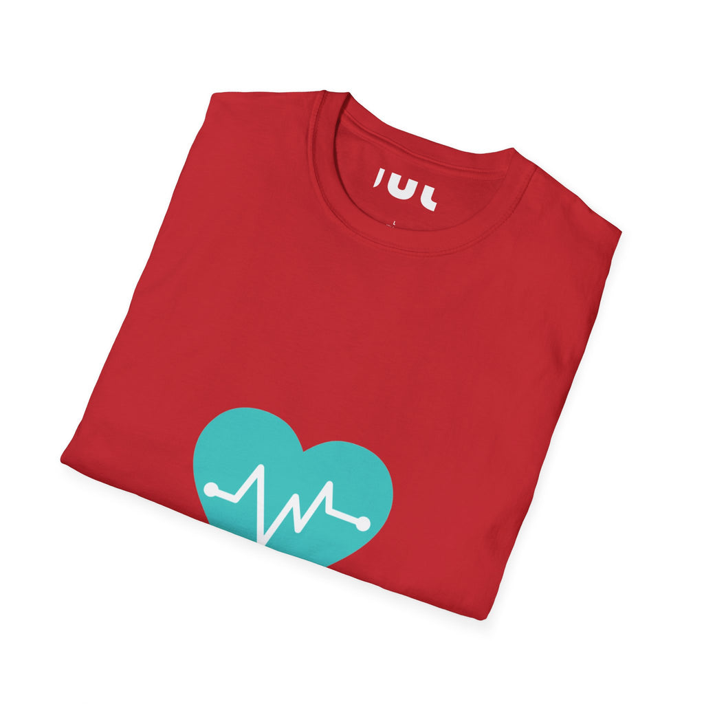 Future Doctor T-Shirt — Medical Student Tee with Heartbeat Graphic