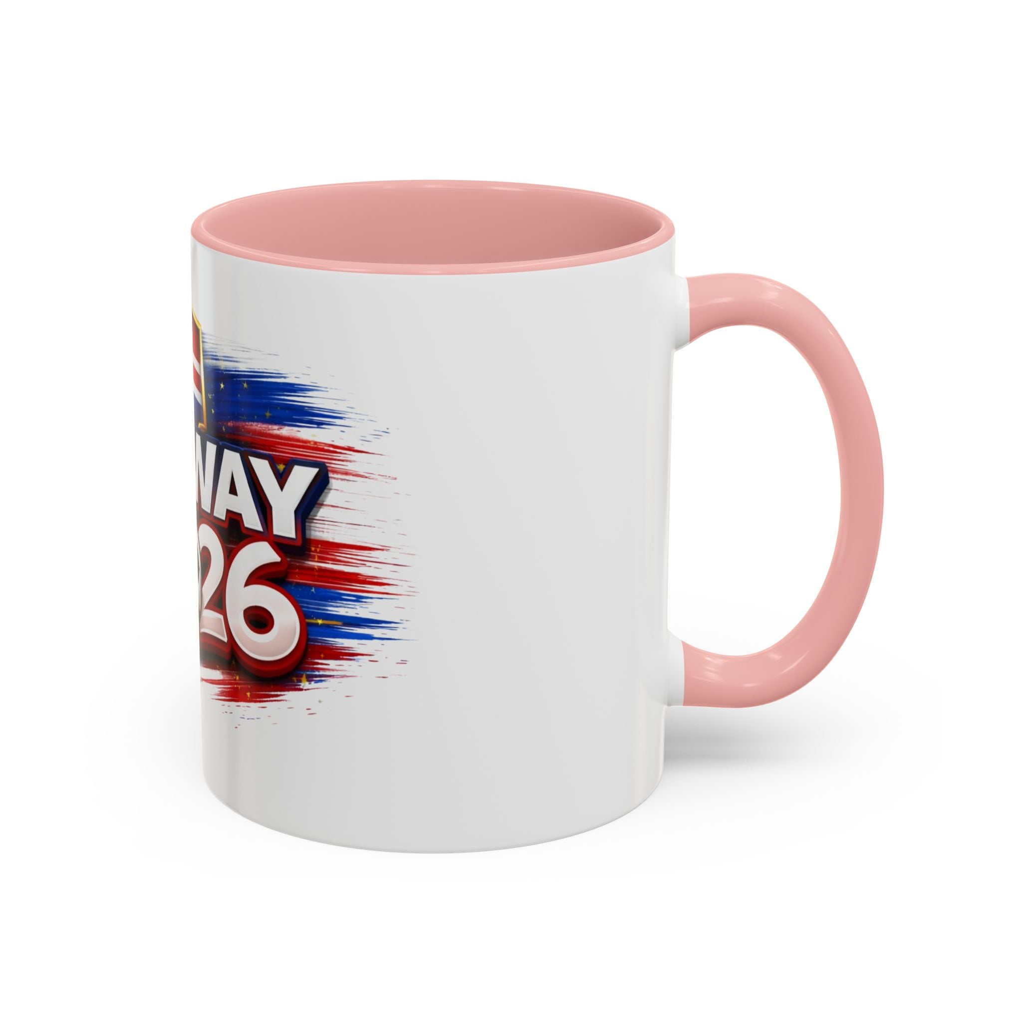Norway 2026 Soccer Fan Accent Coffee Mug — Cup Supporter Gift