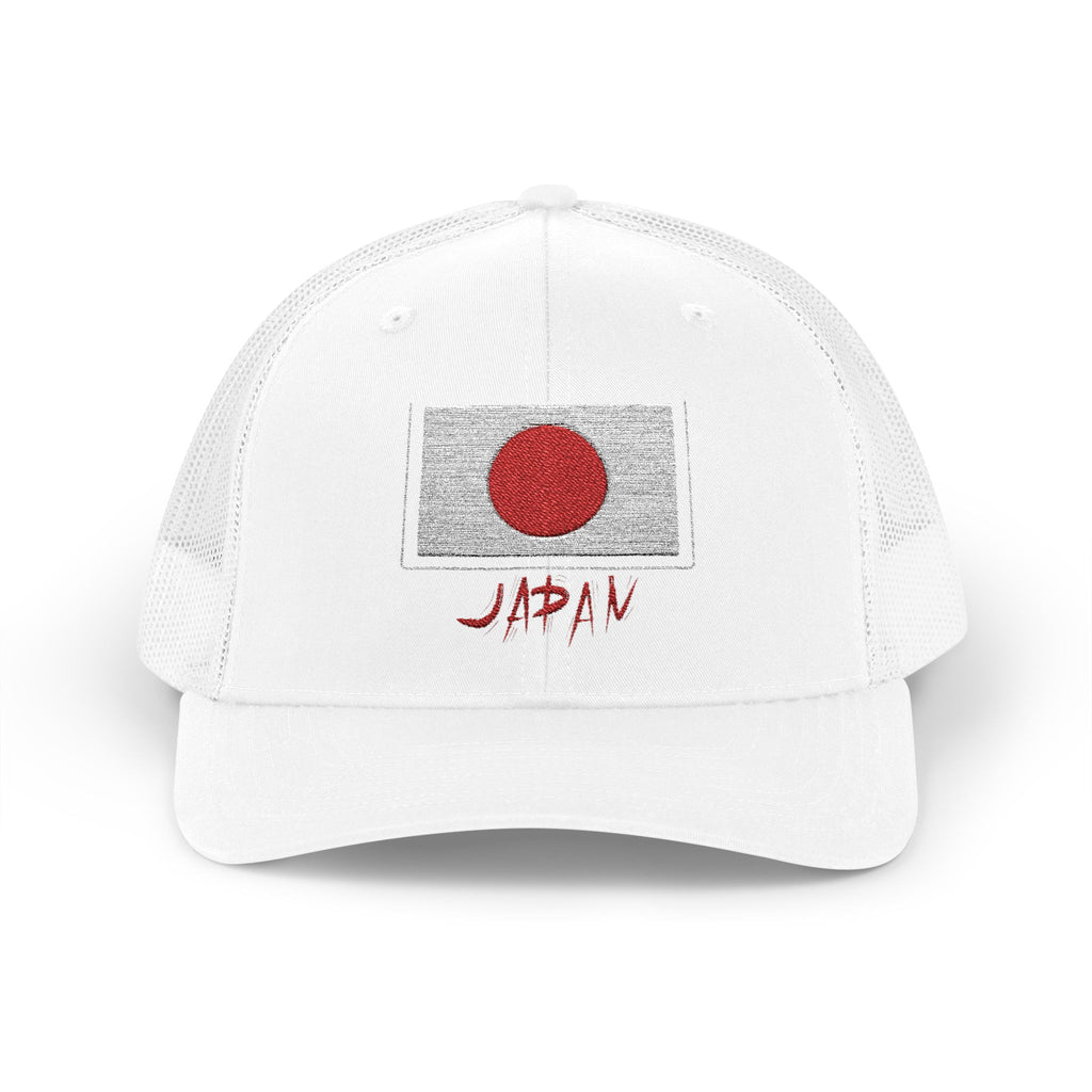 Japan Flag Trucker Cap – Distressed Red Sun Snapback