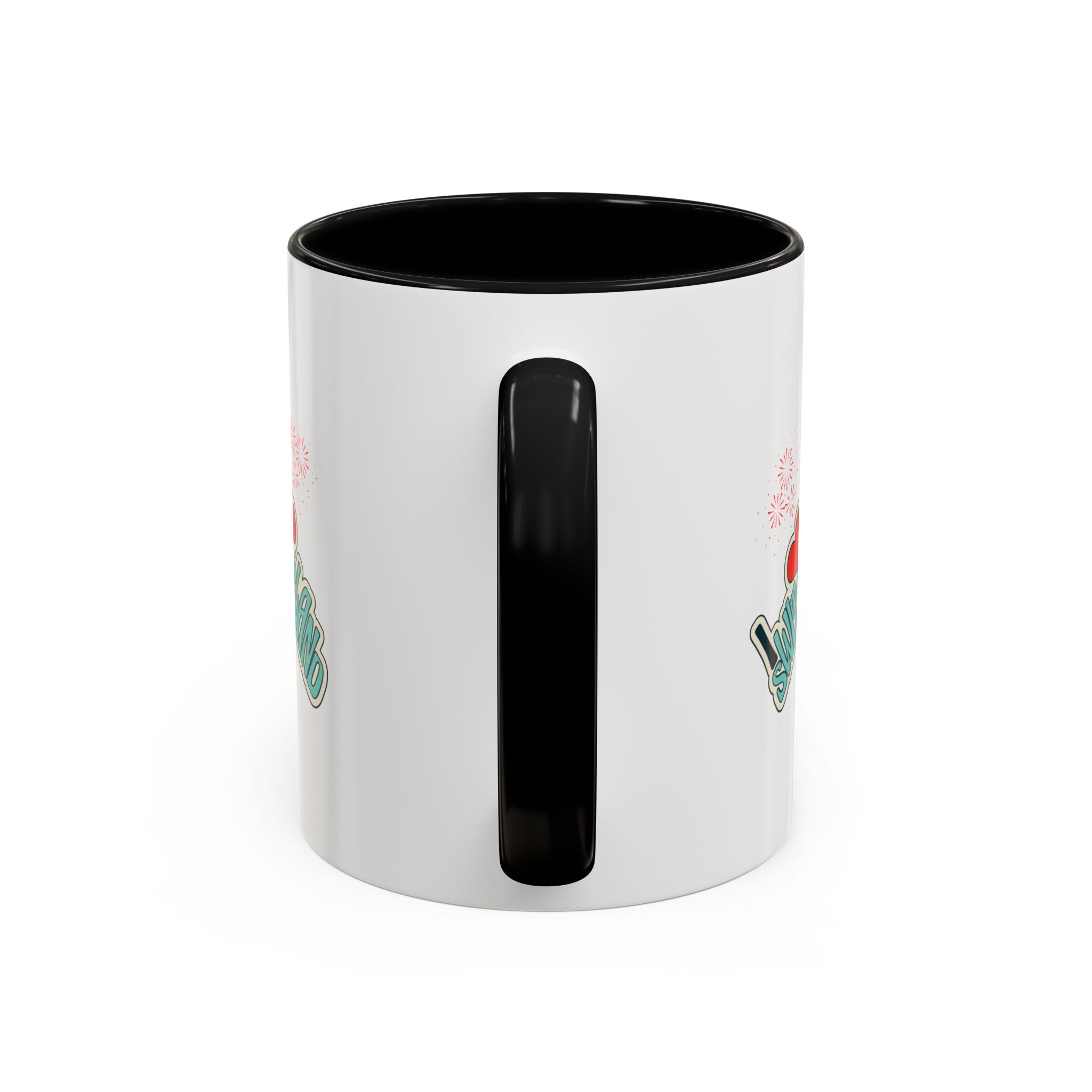 Switzerland Flag Accent Coffee Mug – I  Switzerland Travel Souvenir