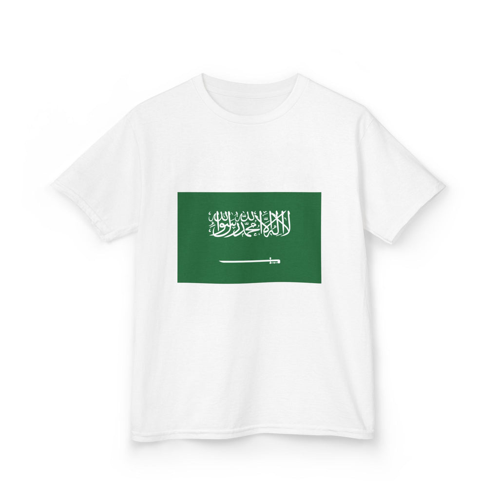 Saudi ArabiaKids T-Shirt — Saudi Arabia 2026 Flag Design