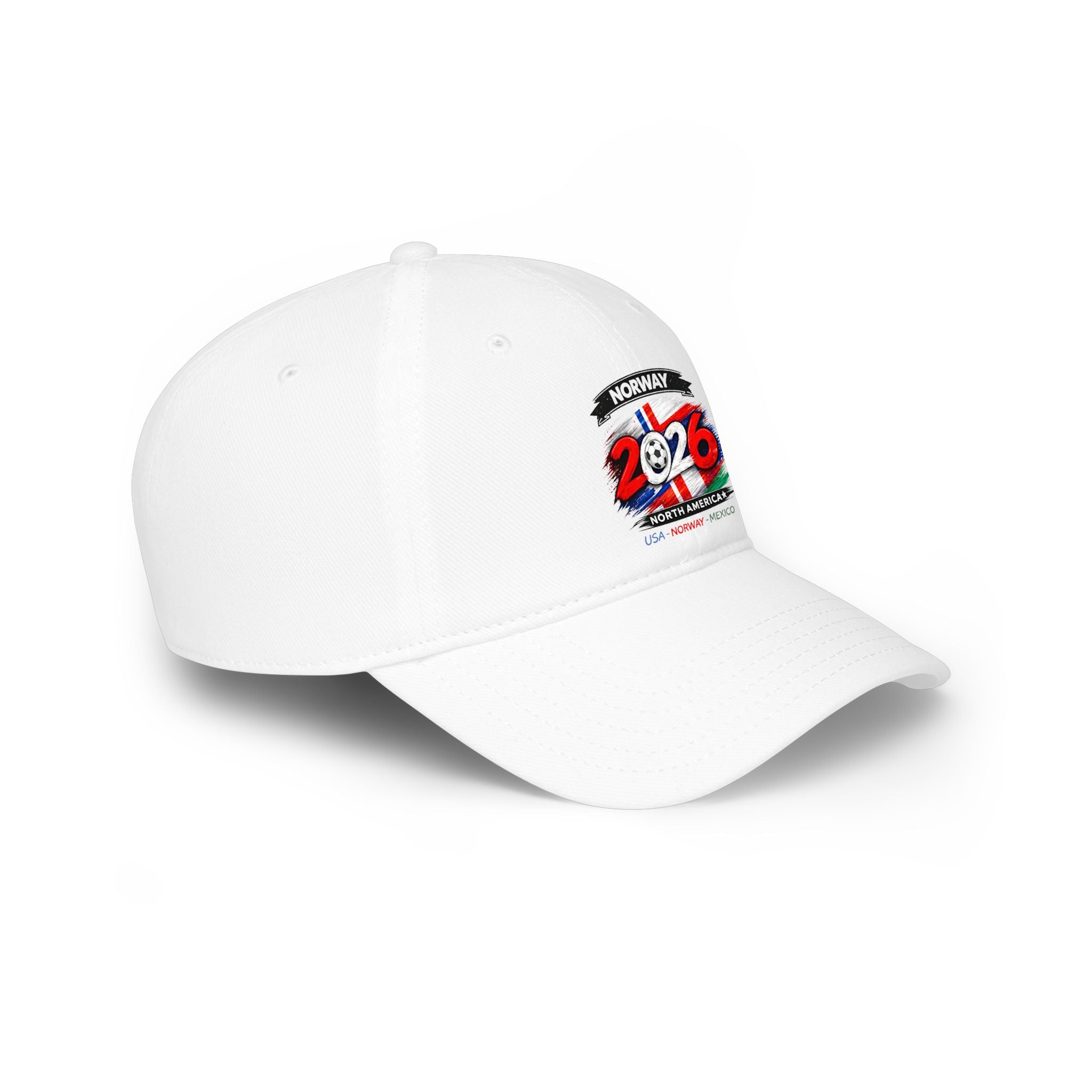 Norway 2026 Soccer Fan Baseball Cap — North America Tournament Hat