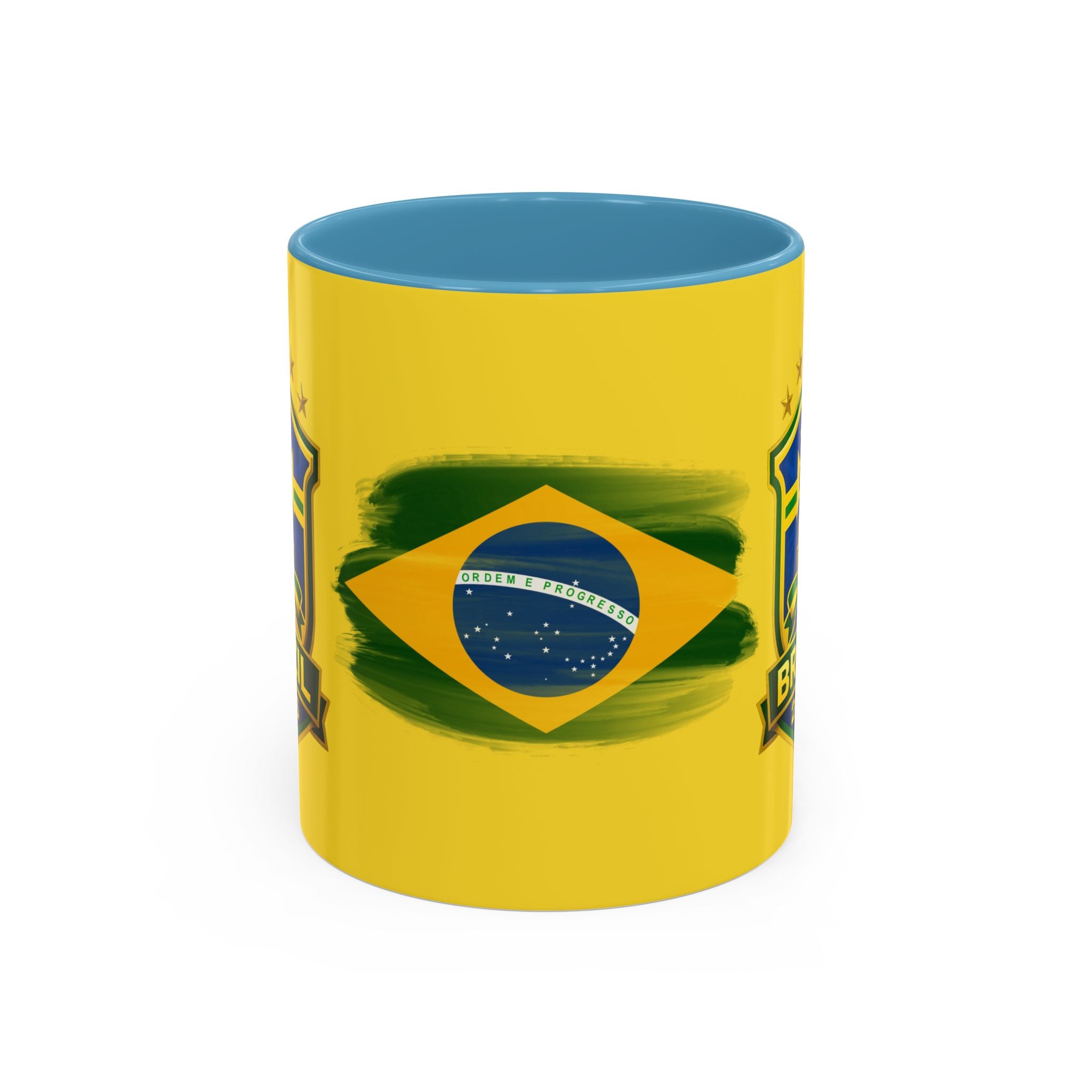 Brazil Soccer 2026 Accent Coffee Mug