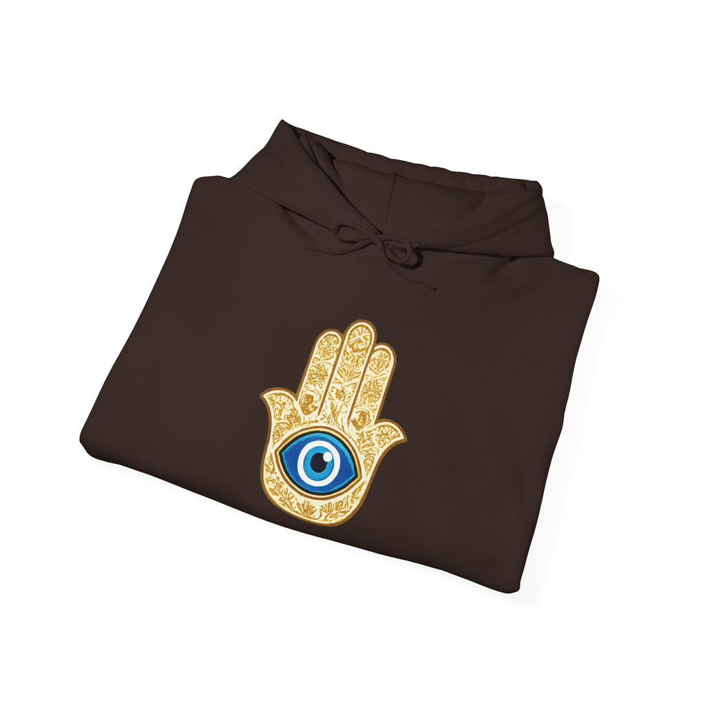Hamsa Eye Hoodie - Protective Evil Eye Graphic Sweatshirt