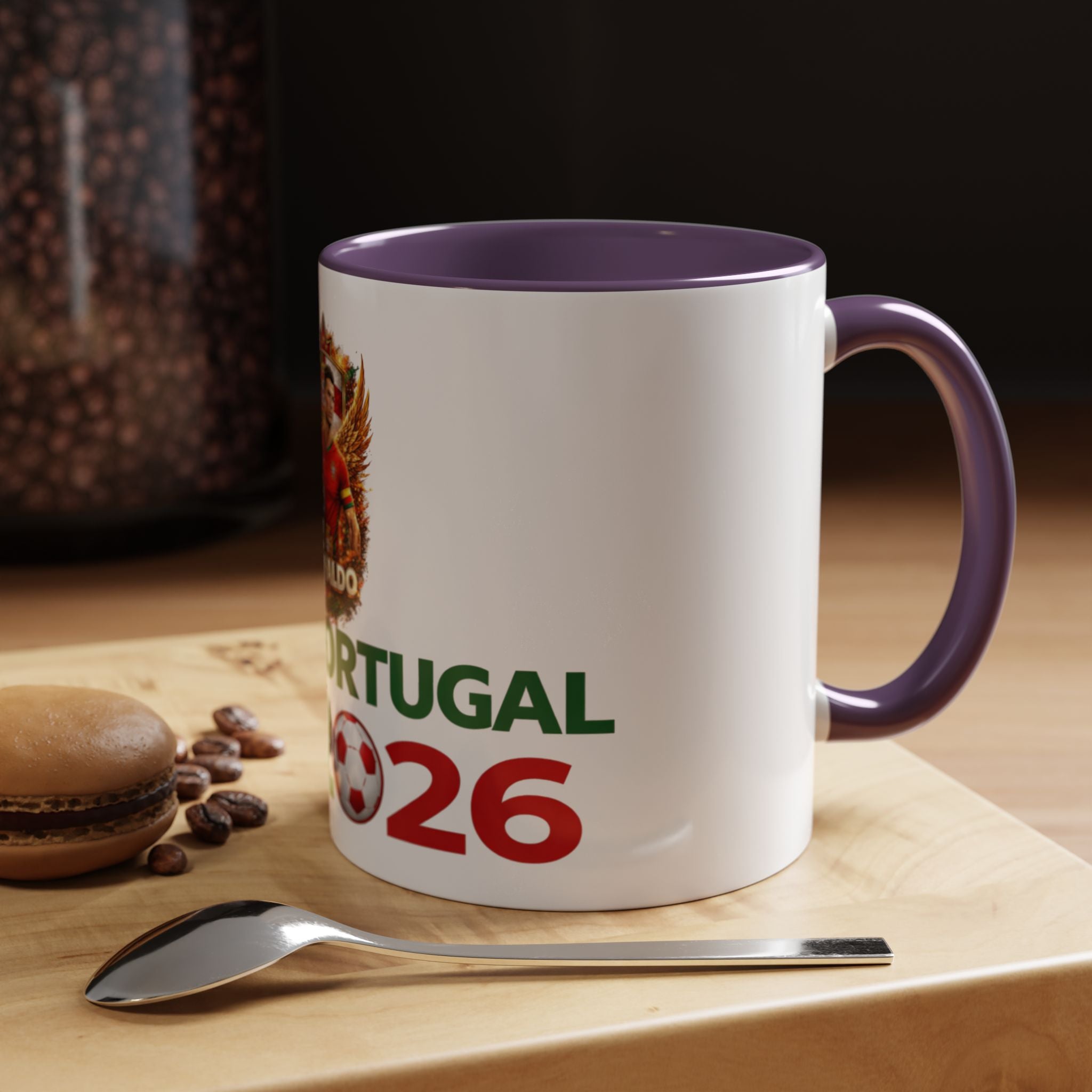 Portugal 2026 Coffee Mug — Soccer Fan Accent Mug (11/15oz)