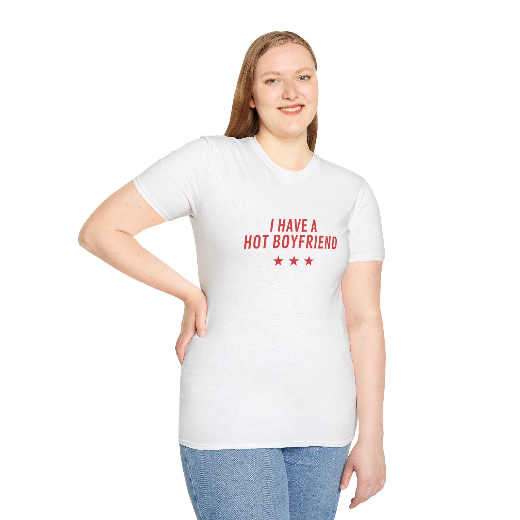 I Have a Hot Boyfriend T-Shirt