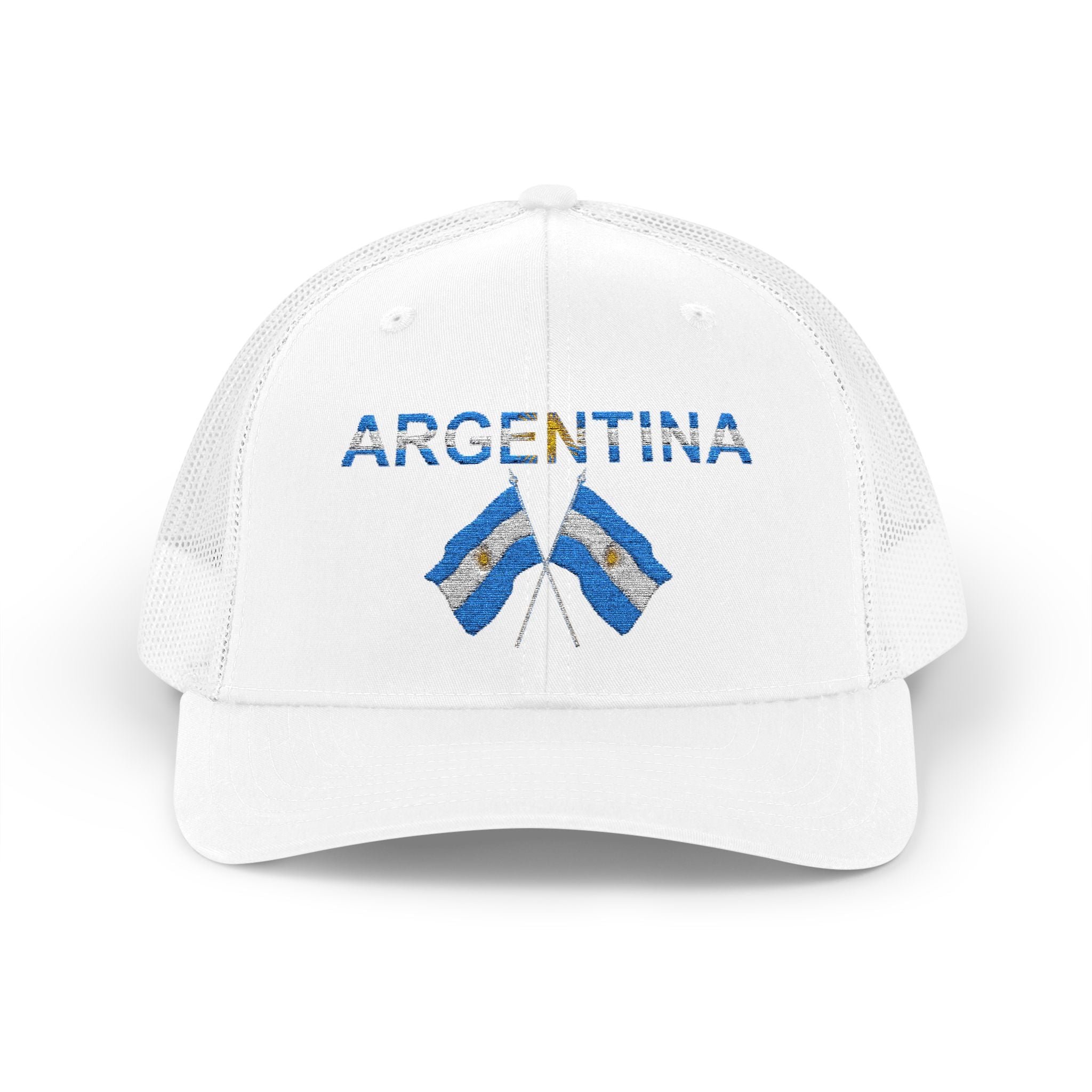 Argentina Flag Trucker Hat – Vintage-style Snapback Cap
