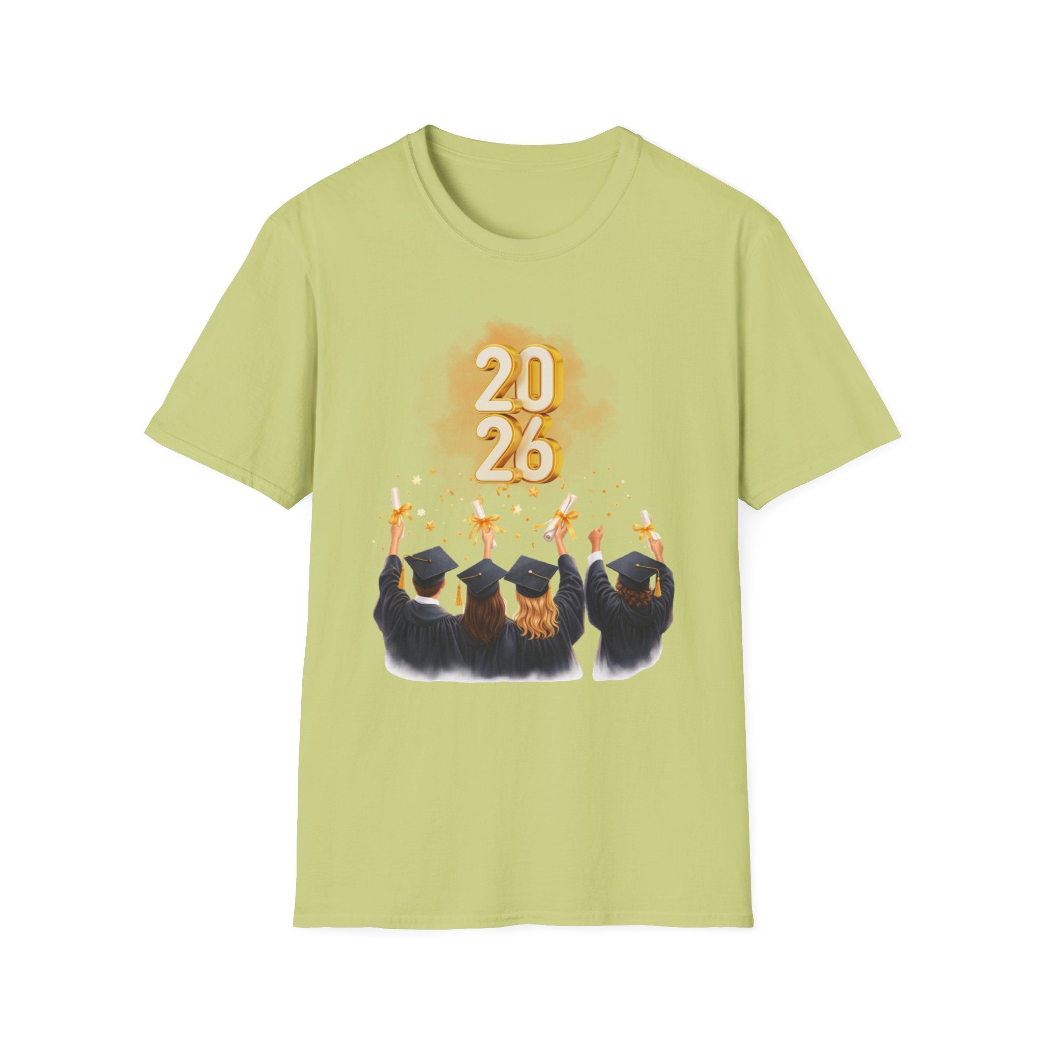 2026 Graduation T-Shirt – Class of 2026 Cap Toss Celebration Tee