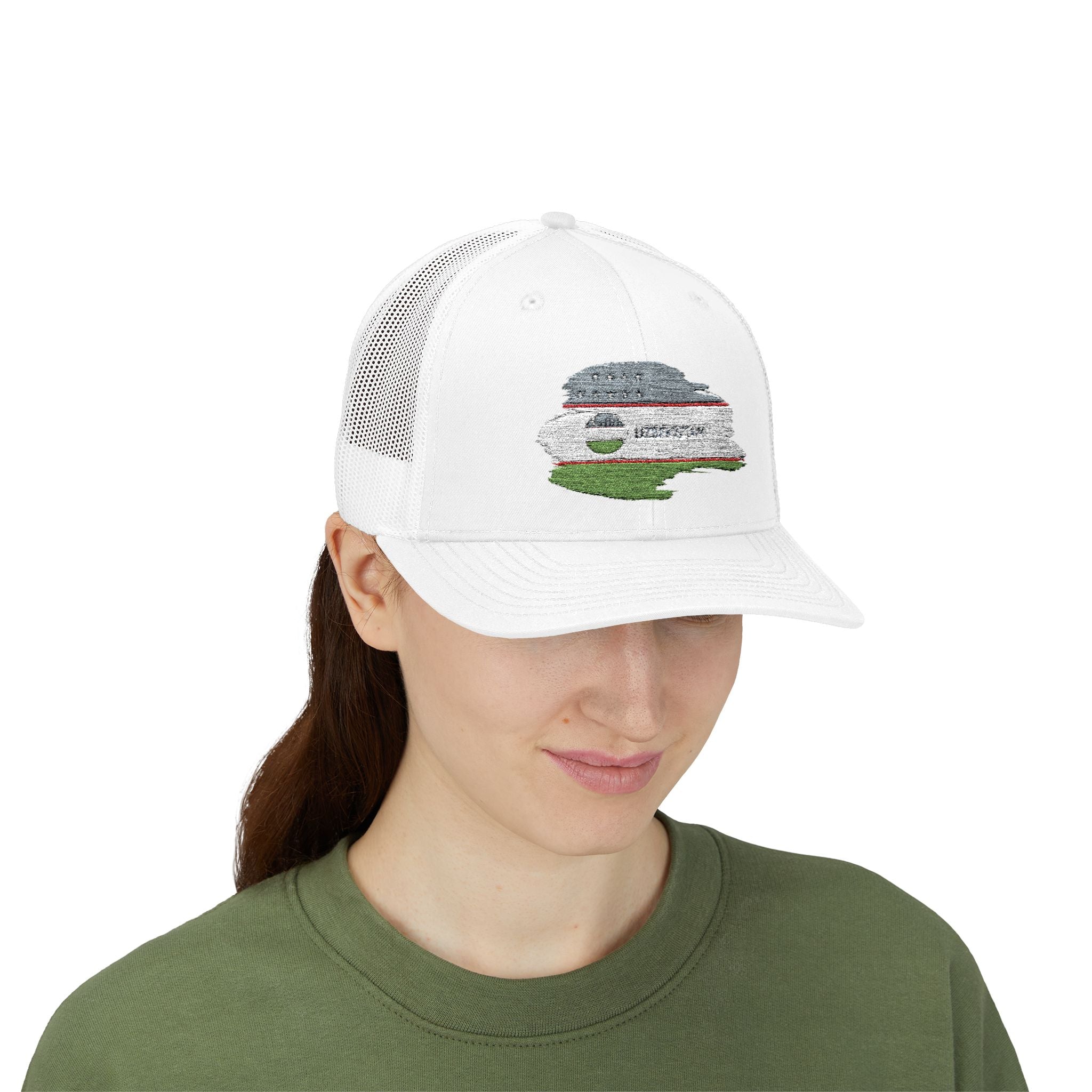 Uzbekistan Snapback Trucker Cap