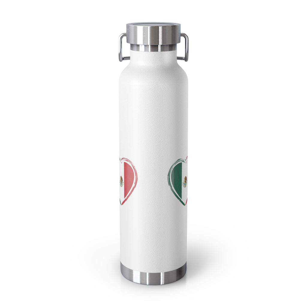 2026 Copa América Mexico Flag Insulated Bottle – 22oz Vacuum Thermos