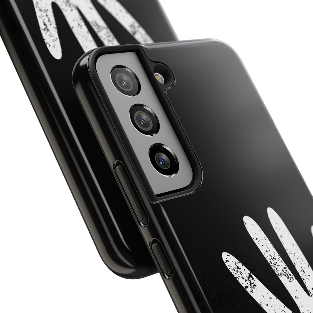 Phone Case — “Don’t Touch Me” Black Protective Tough Case