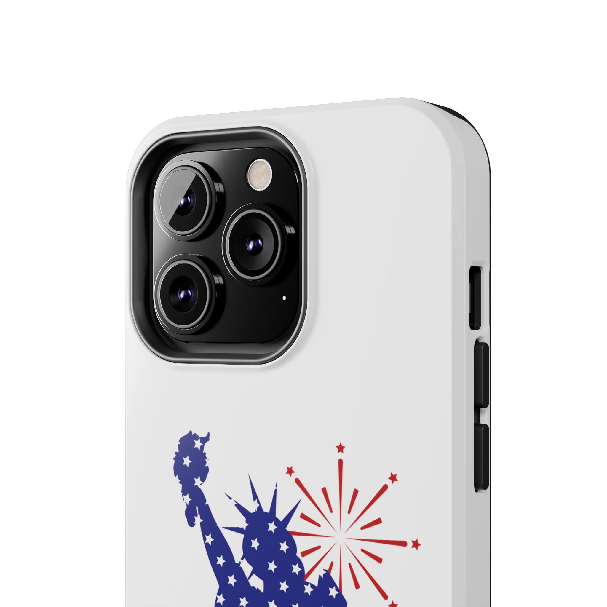 4th of July Tough Phone Case — Statue of Liberty USA Flag Design