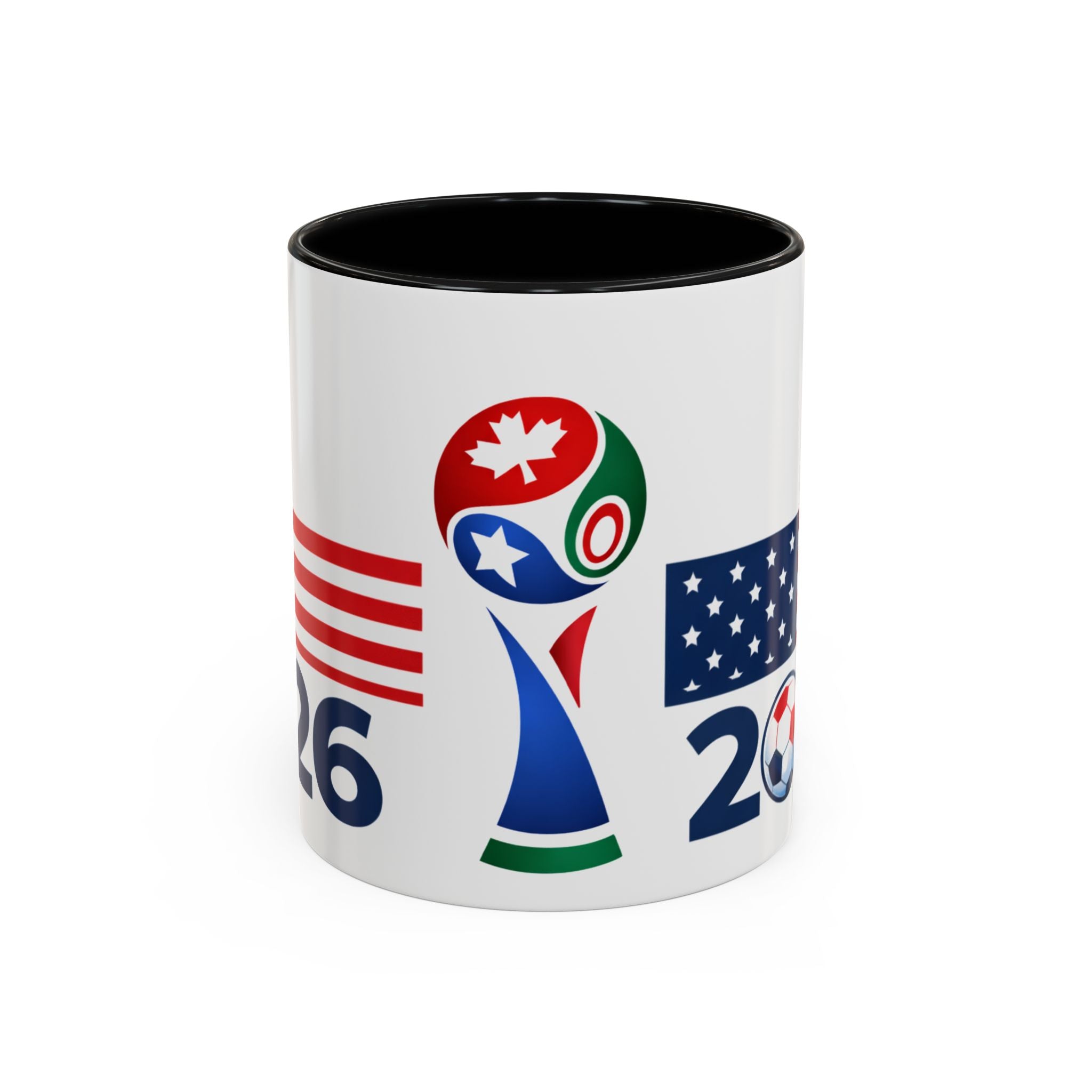 2026 cup USA+Canada Soccer Coffee Mug — 11/15oz Accent
