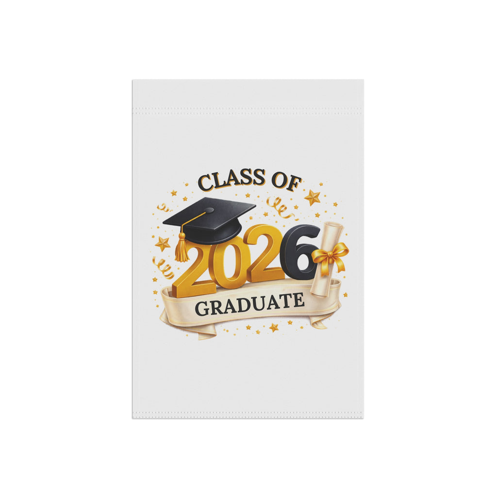 Class of 2026 Graduate Garden Flag
