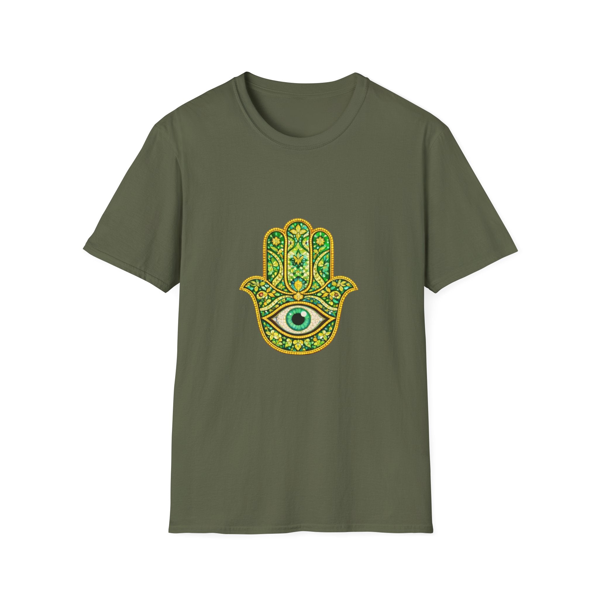 Hamsa Hand T-Shirt — Protective Evil Eye Graphic Tee