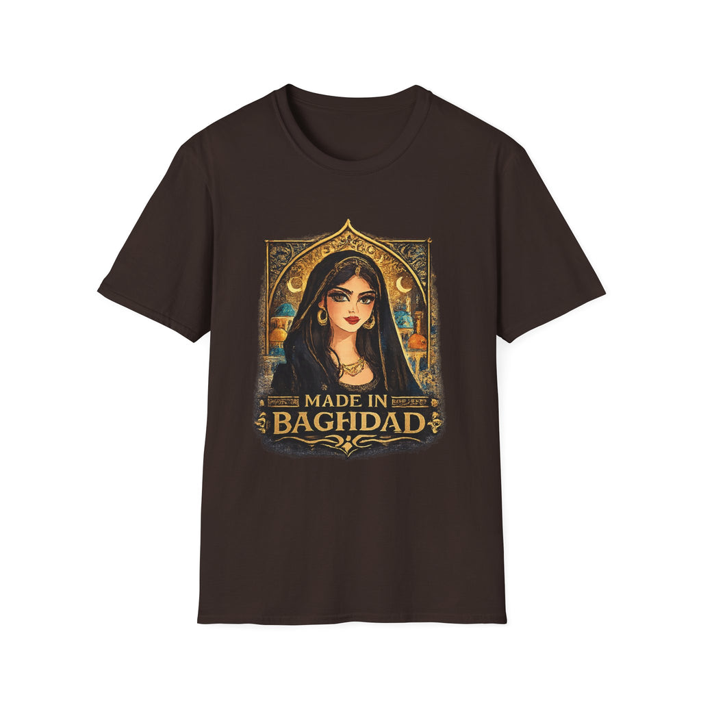Made in Baghdad T-Shirt — Vintage Arabian Woman Graphic Tee