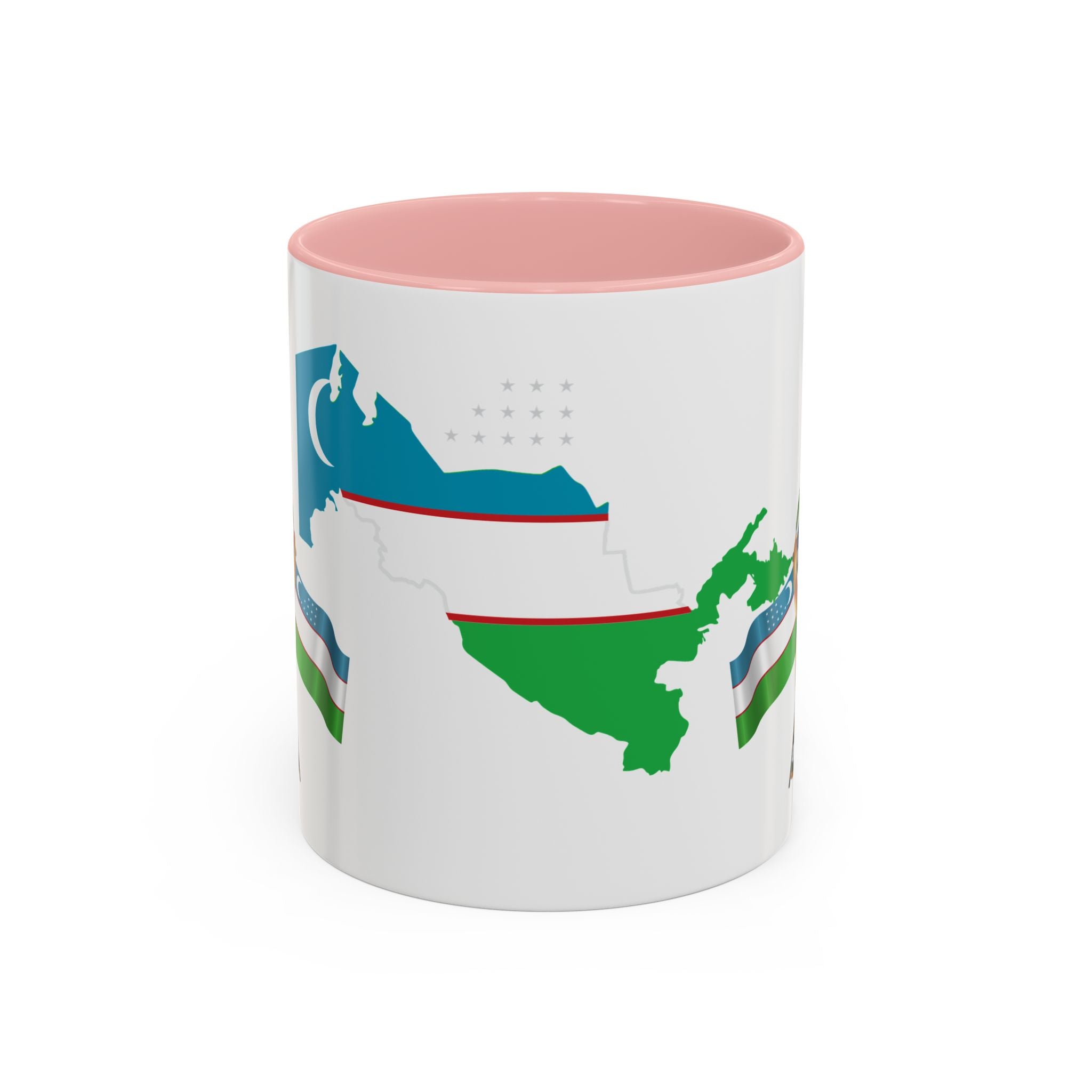 Uzbekistan Accent Coffee Mug (11, 15oz)