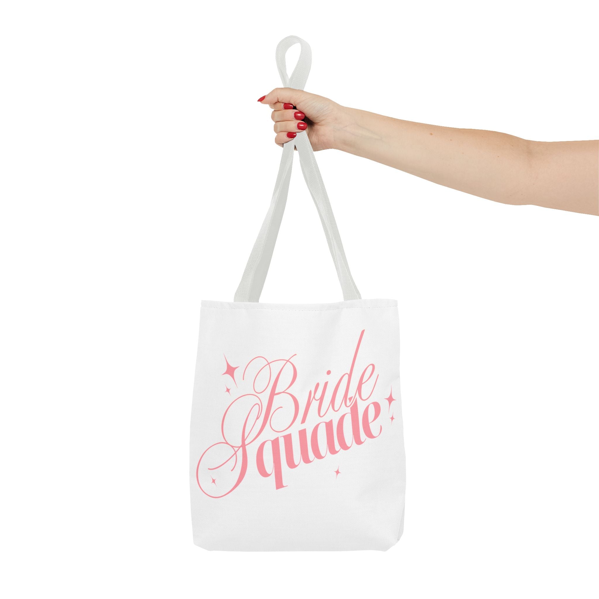 Bride Squad Tote Bag — Pink Bridal Bachelorette Party Gift