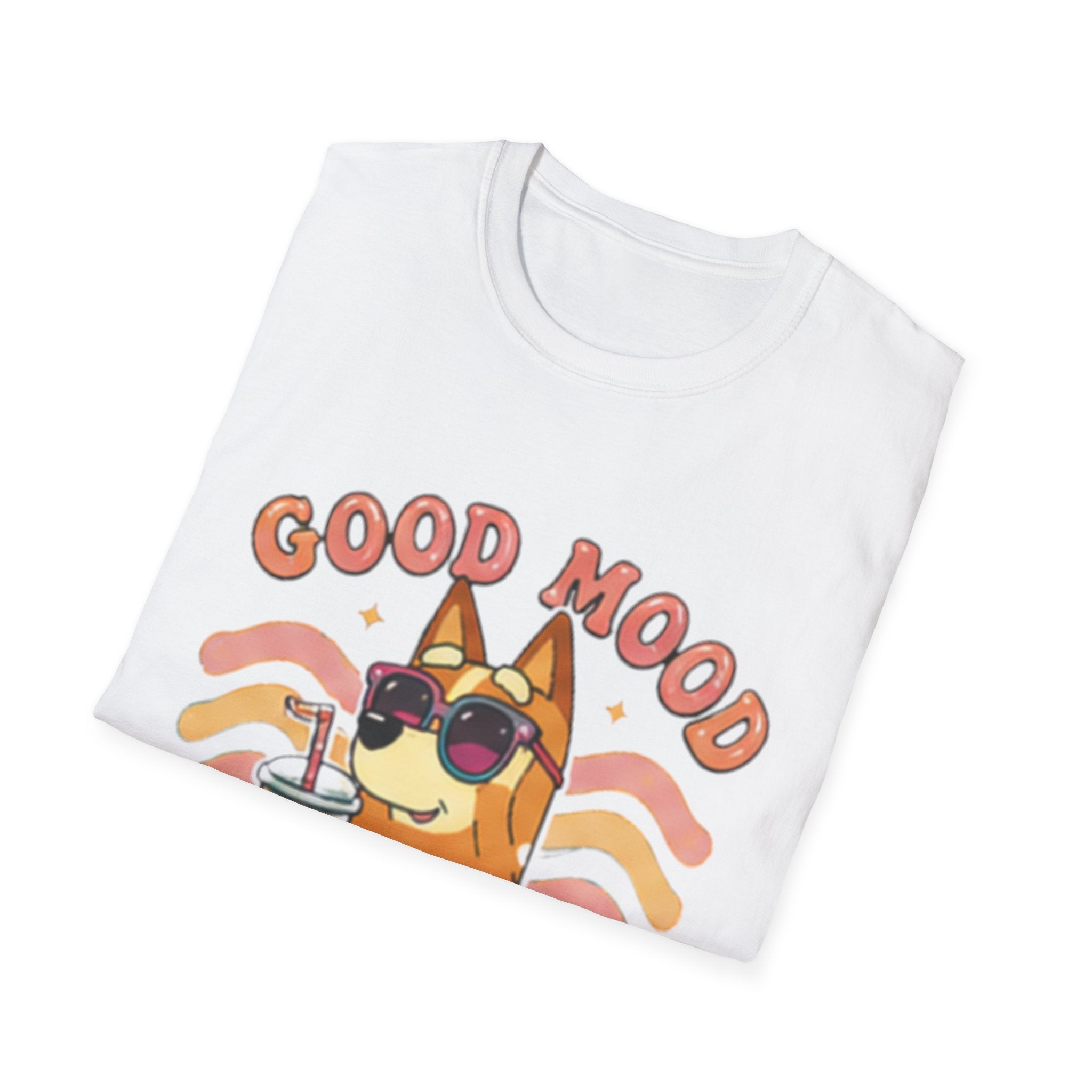 Good Mood Club T-Shirt — Cute Sunglasses Dog Graphic Tee