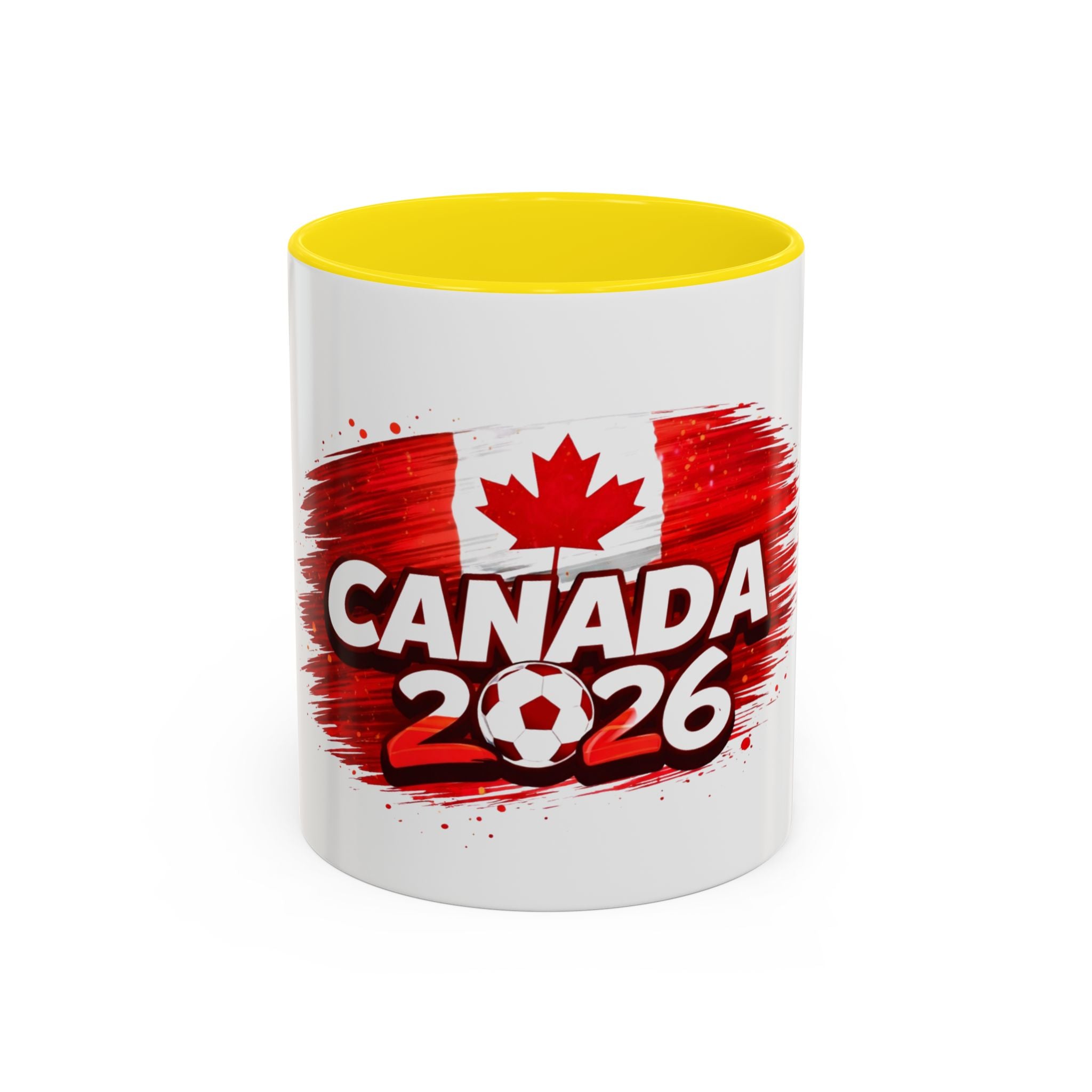 Canada 2026 Soccer Coffee Mug — Canadian Cup Fan Gift