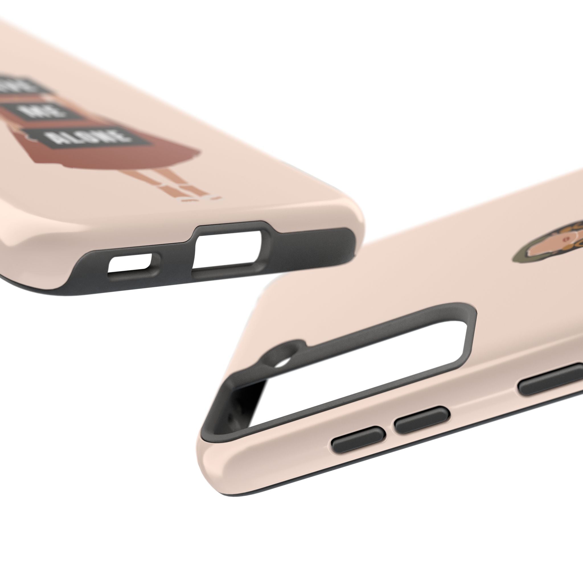 Leave Me Alone Phone Case — Tough Protective iPhone Case with Bold Statement Design