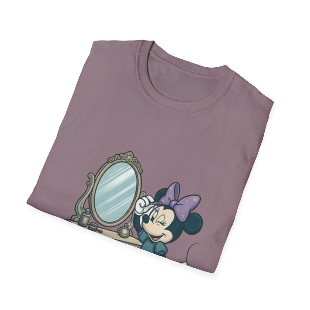 Minnie Mouse Vanity T-Shirt – Vintage Makeup Desk Graphic Tee