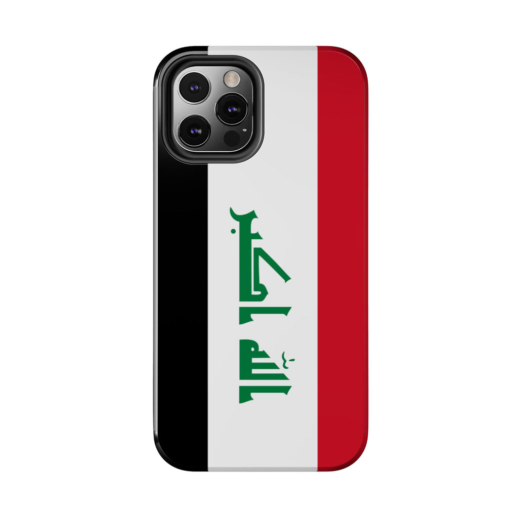 Iraq Flag Tough Phone Case — Durable Patriotic iPhone/Android Cover