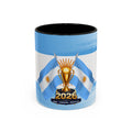 Argentina 2026 Soccer Trophy Coffee Mug – Copa USA Canada Mexico Fan Gift