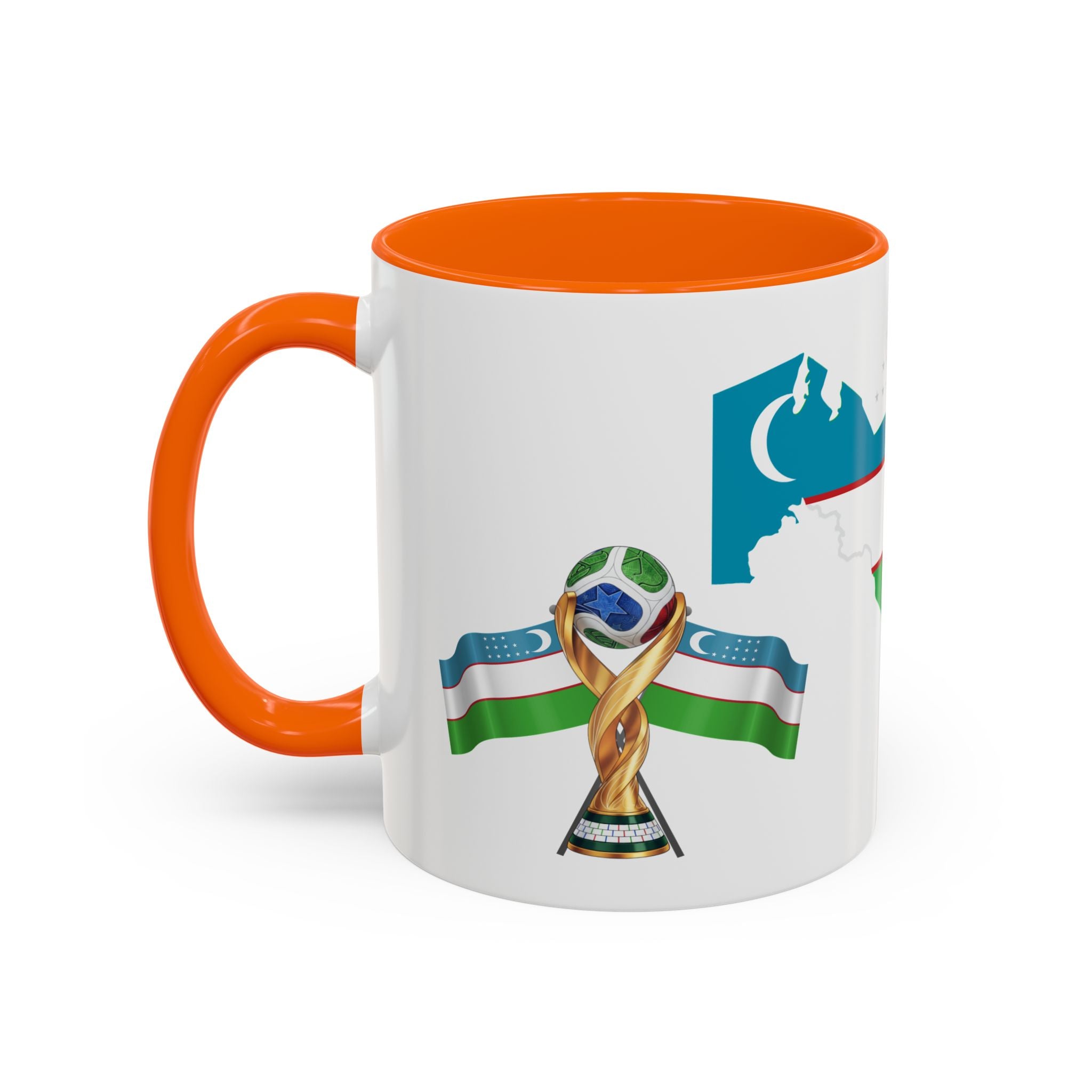 Uzbekistan Accent Coffee Mug (11, 15oz)