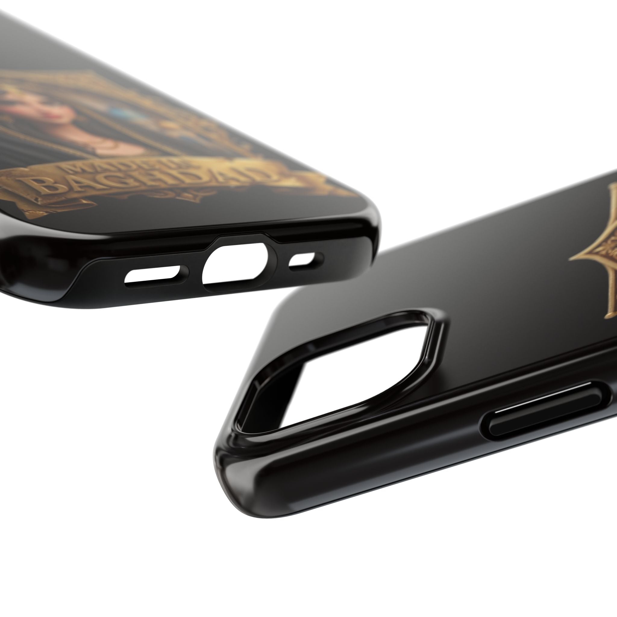 Made in Baghdad Phone Case — Elegant Middle Eastern Portrait Tough Protective Case
