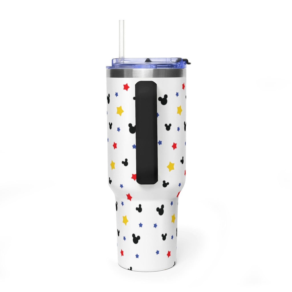 Mickey Mouse 40oz Vacuum Tumbler — Insulated Travel Mug with Straw