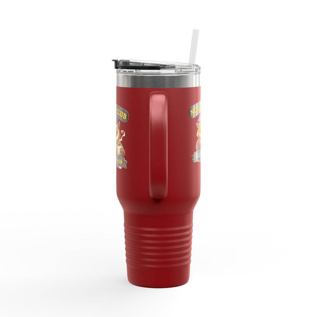 40oz Insulated Travel Mug – "No Sleep Club" Class of 2026 Graduation Tumbler