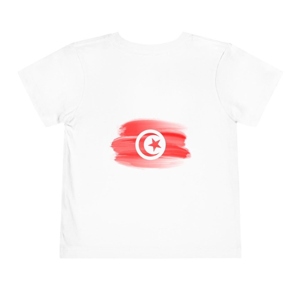 Tunisian Toddler Tee – Tunisia 2026 Flag Design