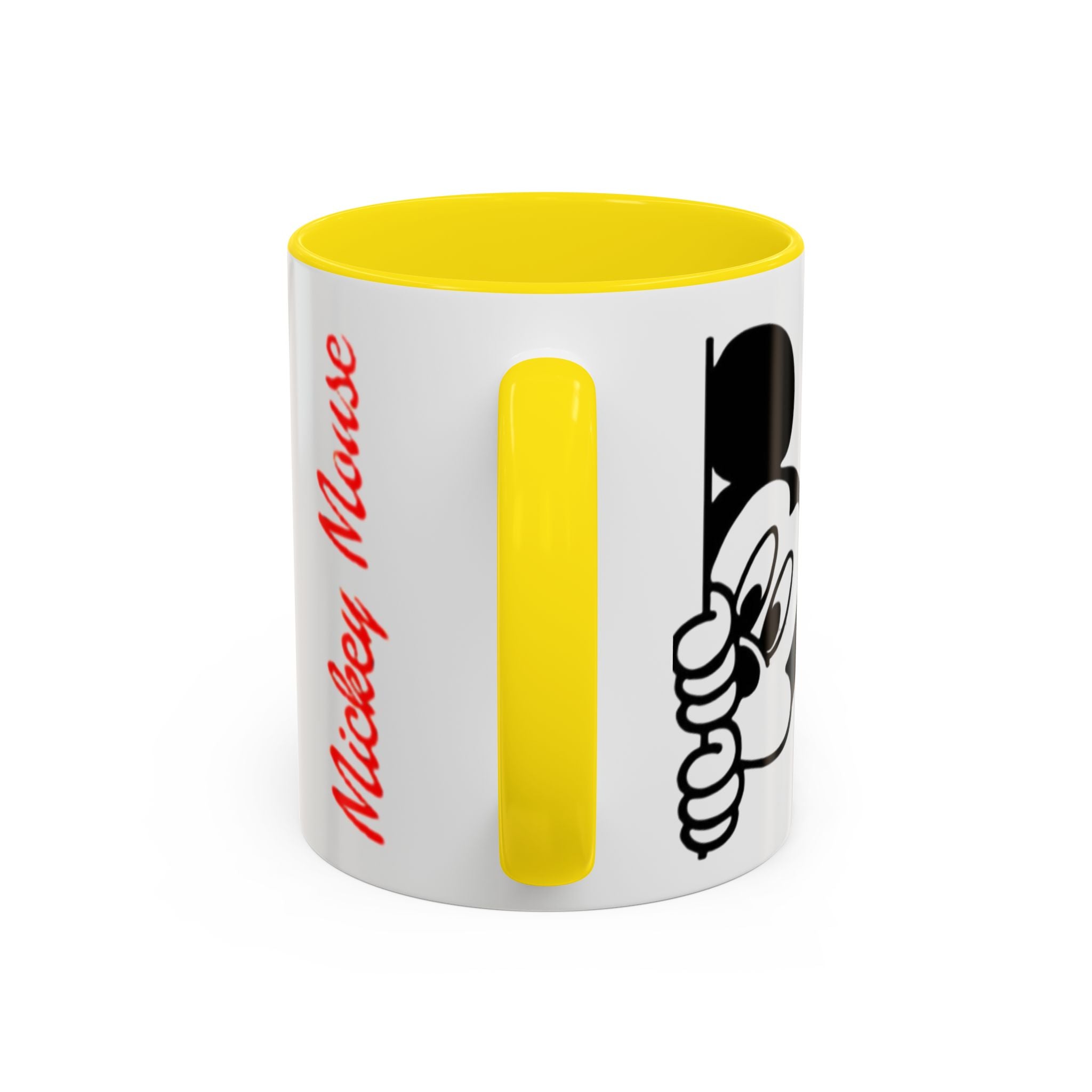 Mickey Mouse Accent Coffee Mug – Stars Pattern (11 oz)
