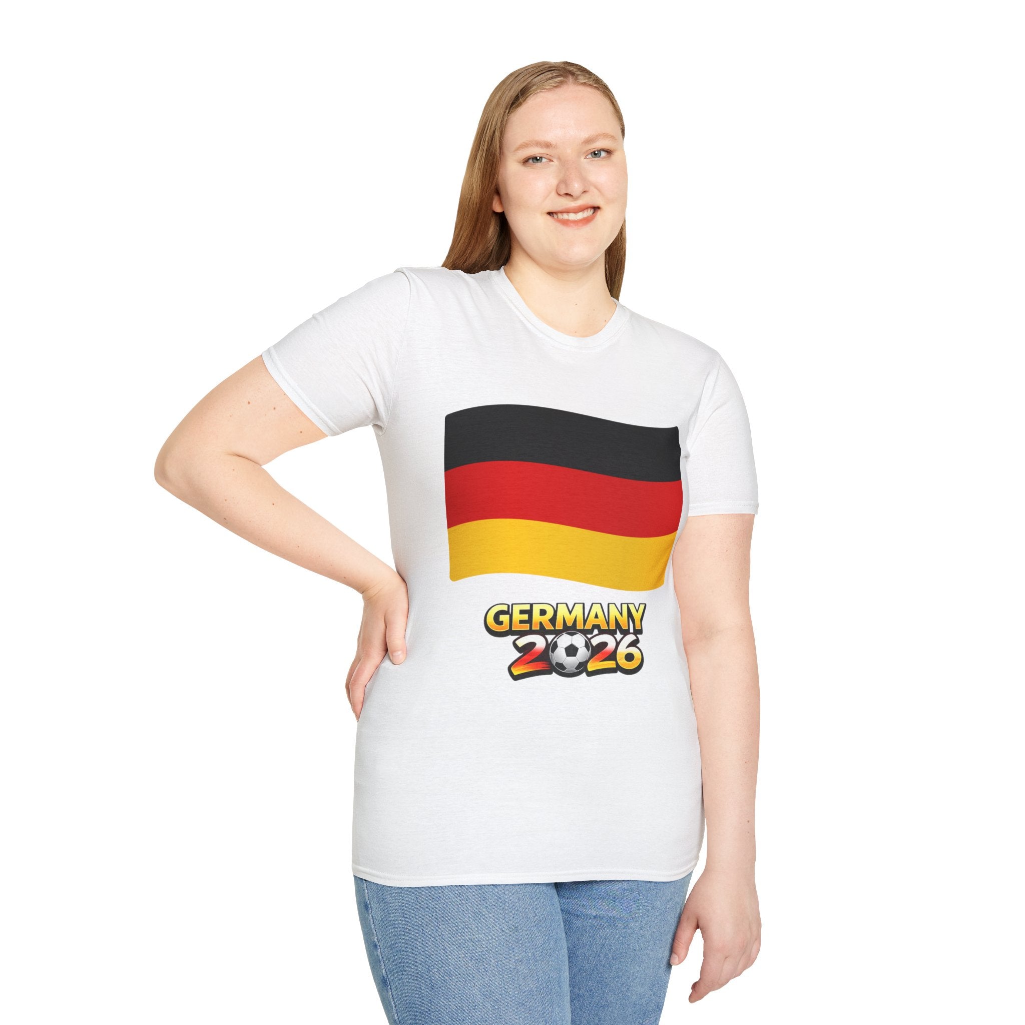 Germany 2026 Cup T-Shirt — German Flag & Eagle Soccer Fan Tee