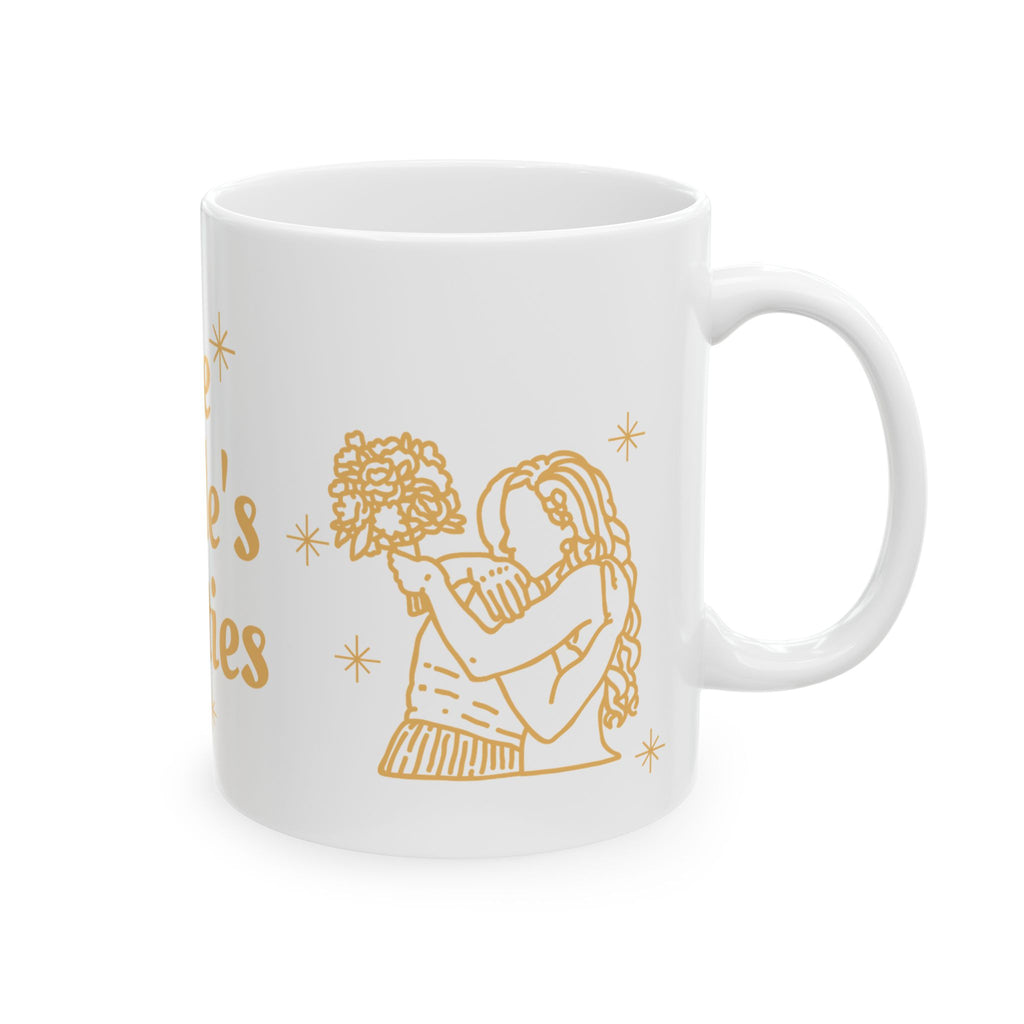 The Bride's Besties Mug — Bachelorette Party Ceramic Coffee Cup