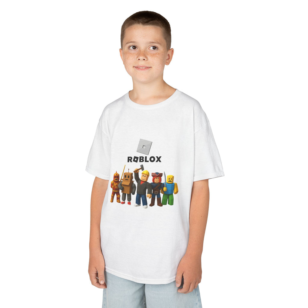 Roblox Kids Tee — Cute Block Character Game Shirt for Boys & Girls