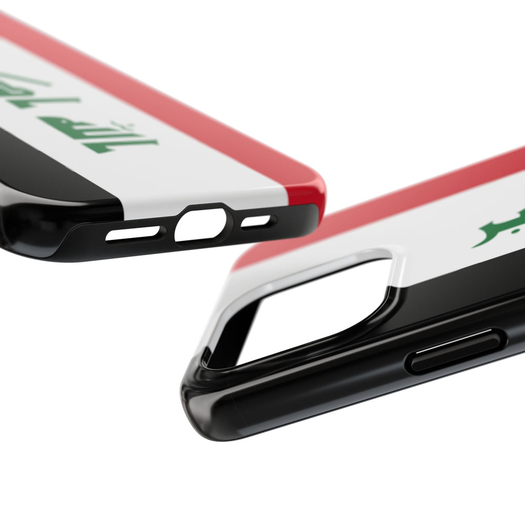Iraq Flag Tough Phone Case — Durable Patriotic iPhone/Android Cover