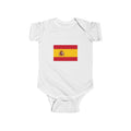 Spain Flag Baby Bodysuit – Infant Spanish Pride Onesie