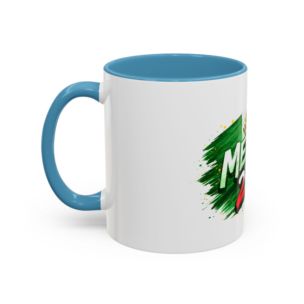 Mexico 2026 Soccer Mug — Mexican Flag Football Cup Coffee Cup (11/15oz)