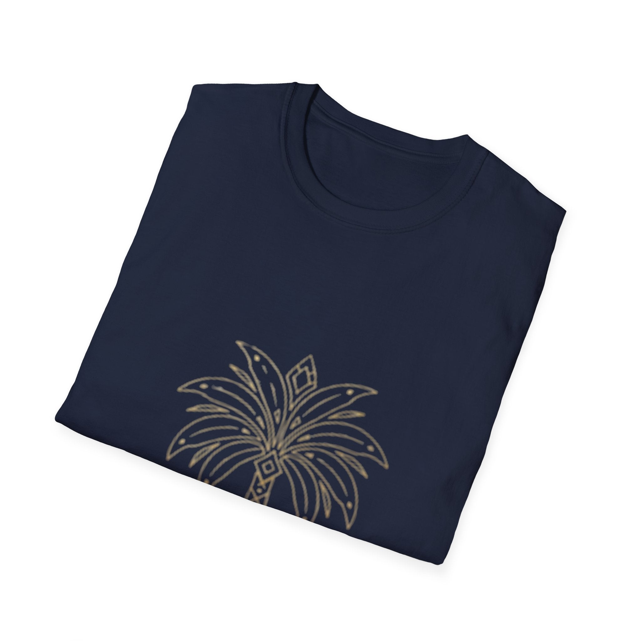 Palm Tree Graphic T-Shirt — Arabic "العراقة" Design