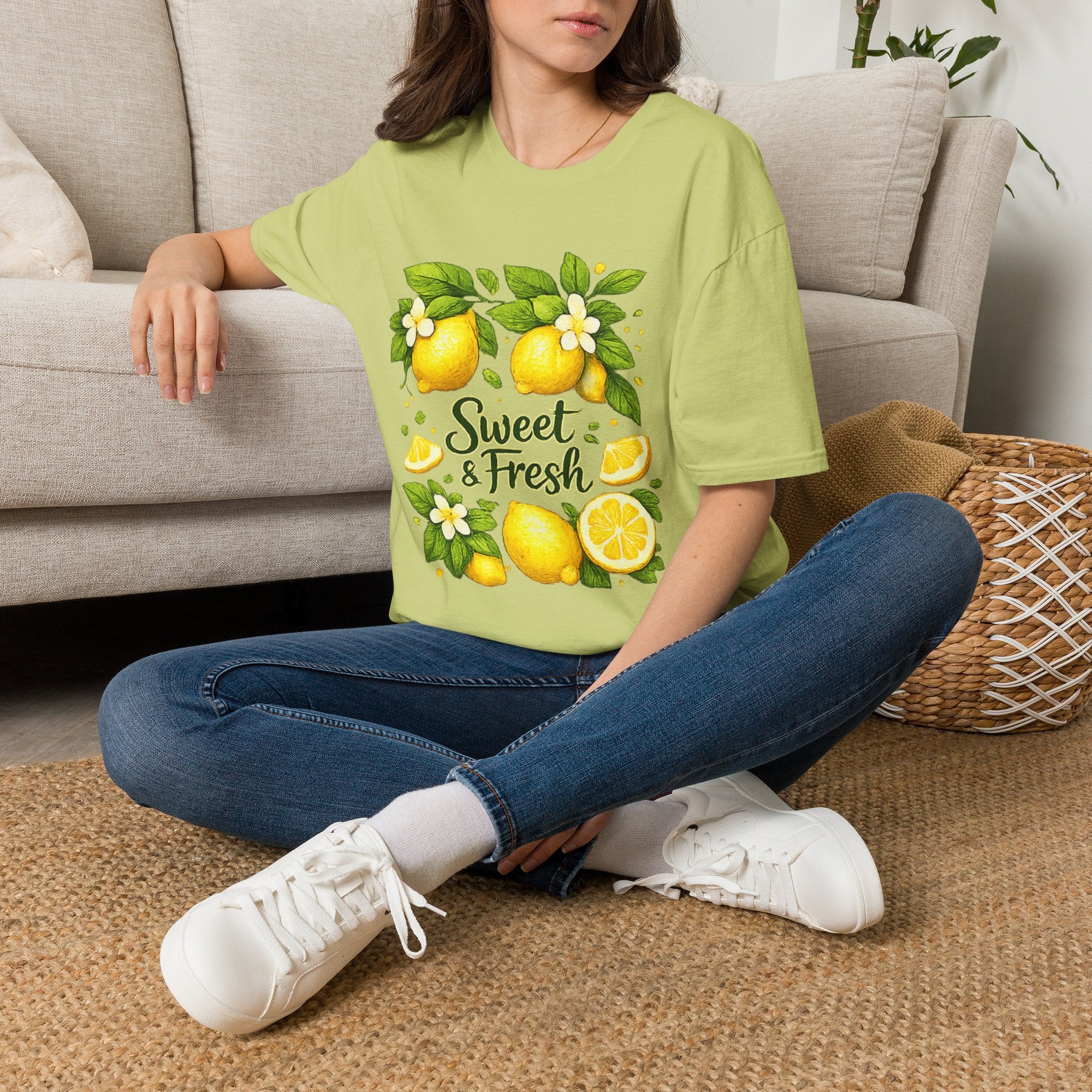 Lemon Sweet & Fresh Uni Sex T-Shirt