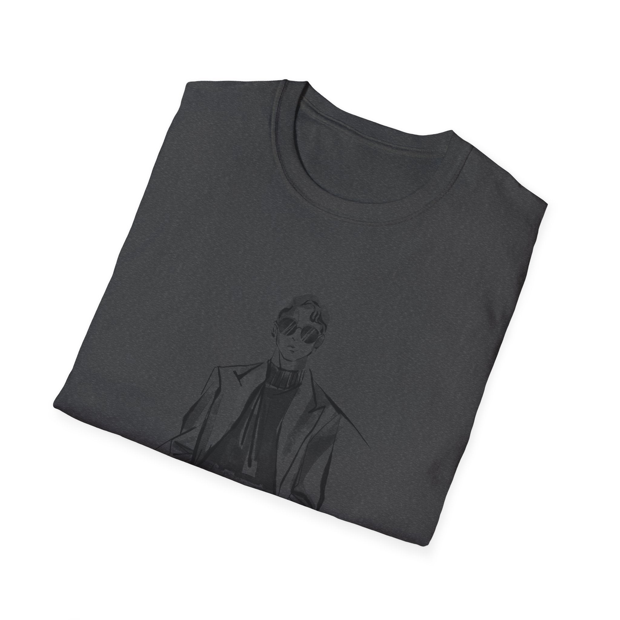 Gentleman Sketch Tee — Vintage Fashion Illustration T-Shirt