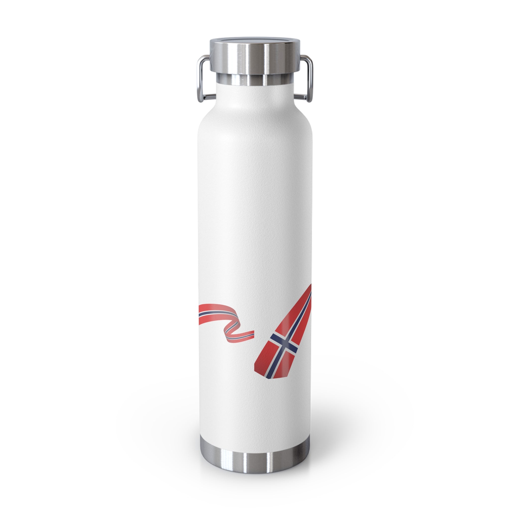 Norway 2026 Soccer Stainless Bottle - 22oz Insulated Copper Vacuum