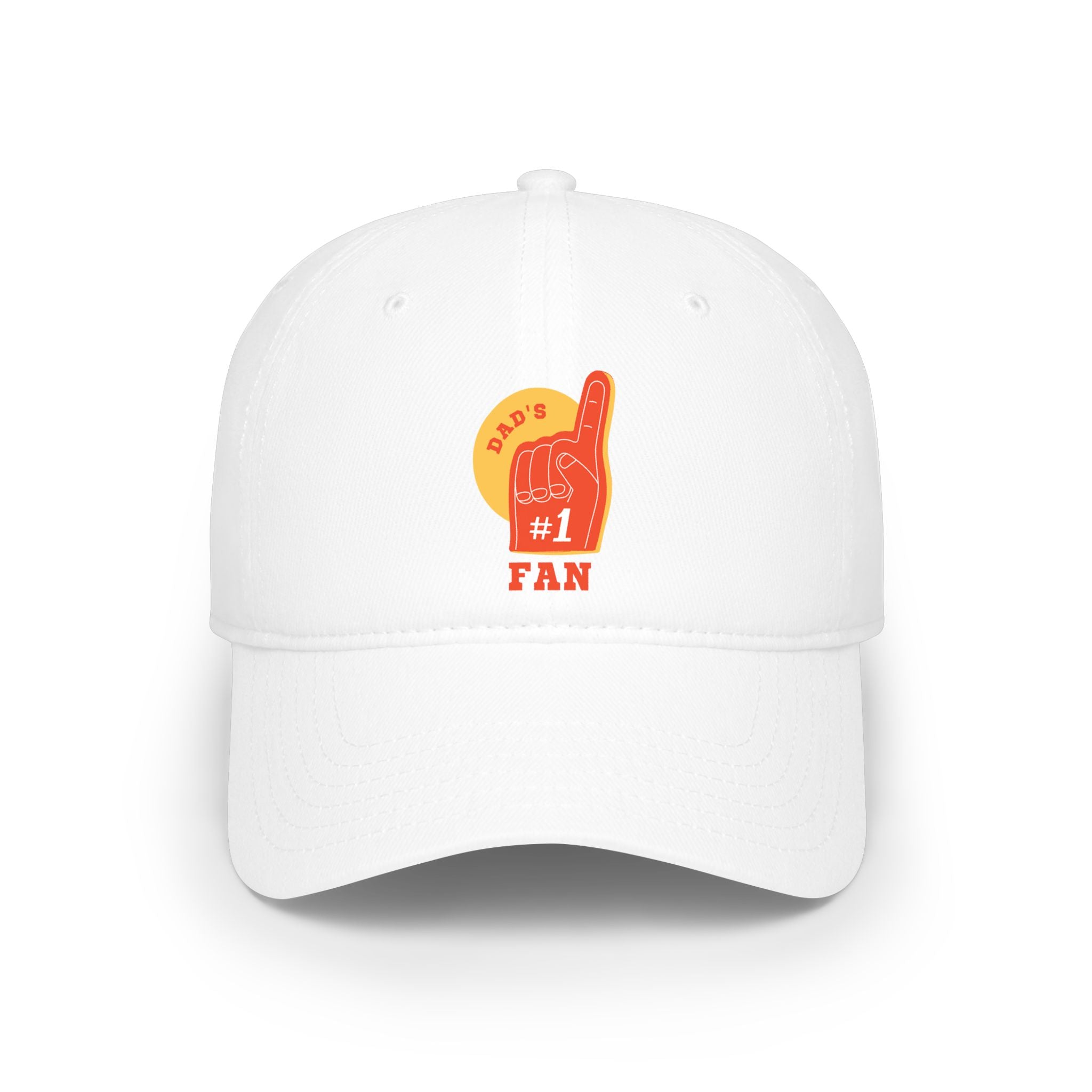 #1 Fan Foam Finger Cap — Vintage Sports Baseball Hat